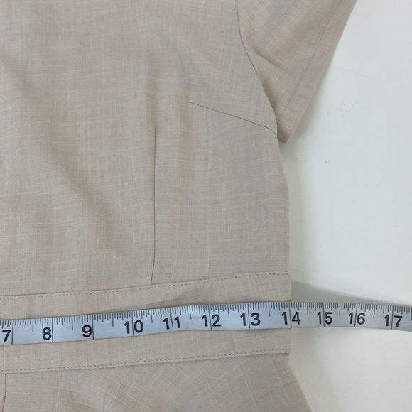 Xiaolizi Fit & Flare Modest Dress Retro Style  Short sleeve Neutral Small - Picture 7 of 11